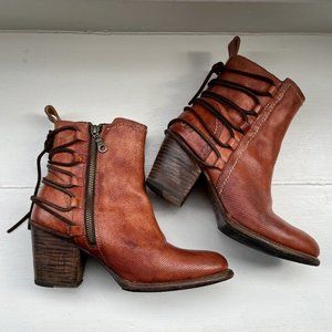 Bed Stu Blaire Cobbler Series Rust Leather